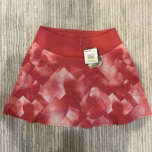 Puma Soft Geo Drycell Skort Raptured Rose Pink White Size M
